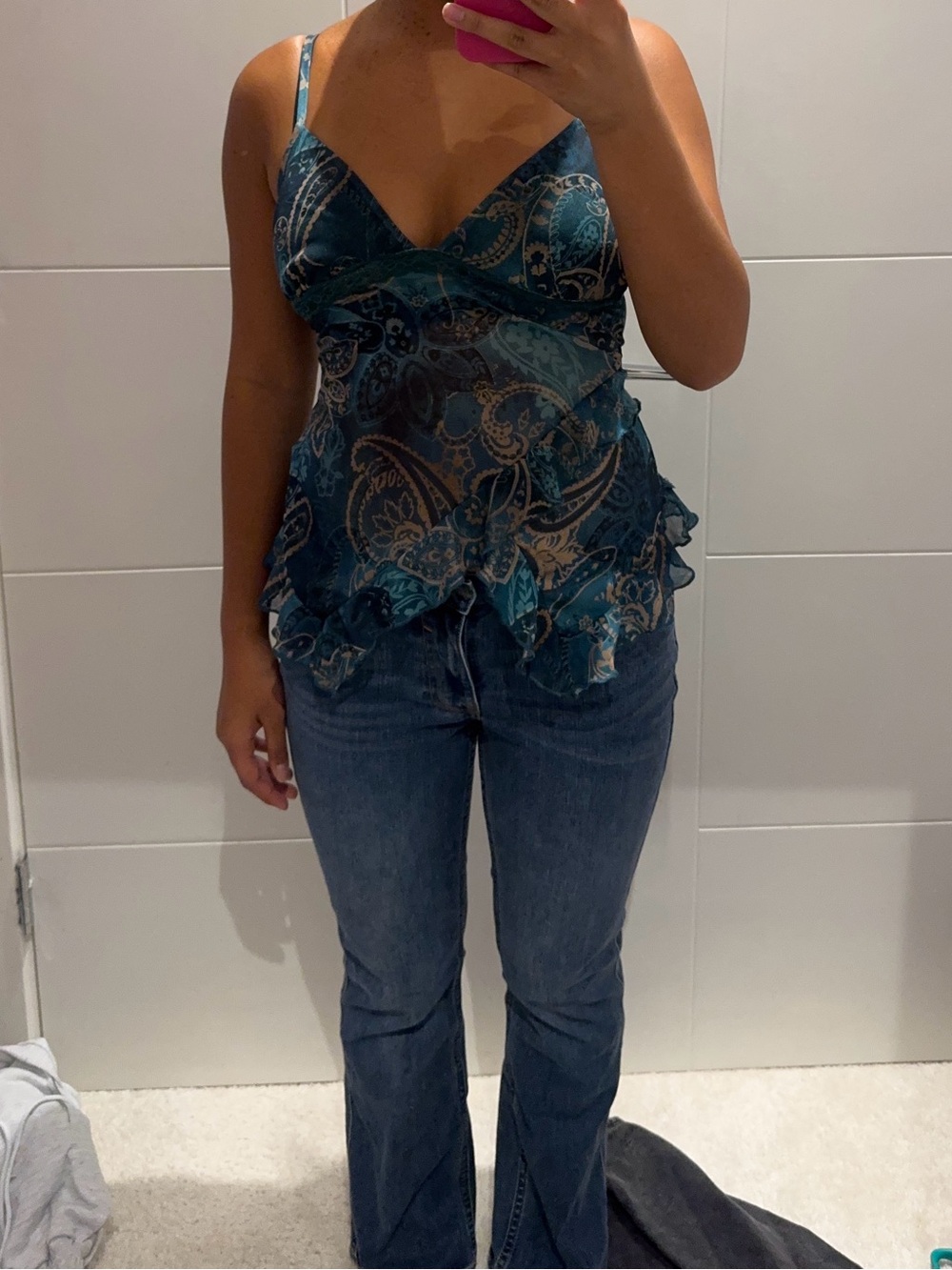 Vintage Lowrise Flare Jeans